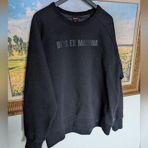 Deus Ex Machina Black Cordura Sweatshirt